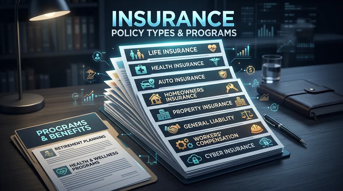 Виды страховых программ