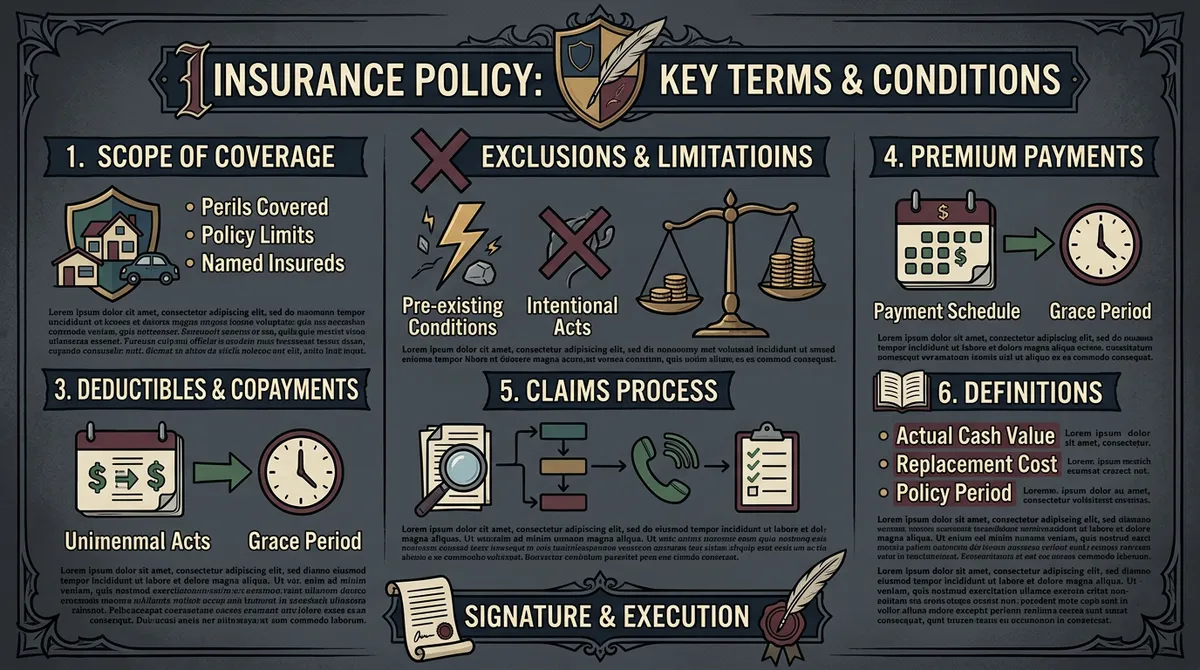 Условия страховых договоров