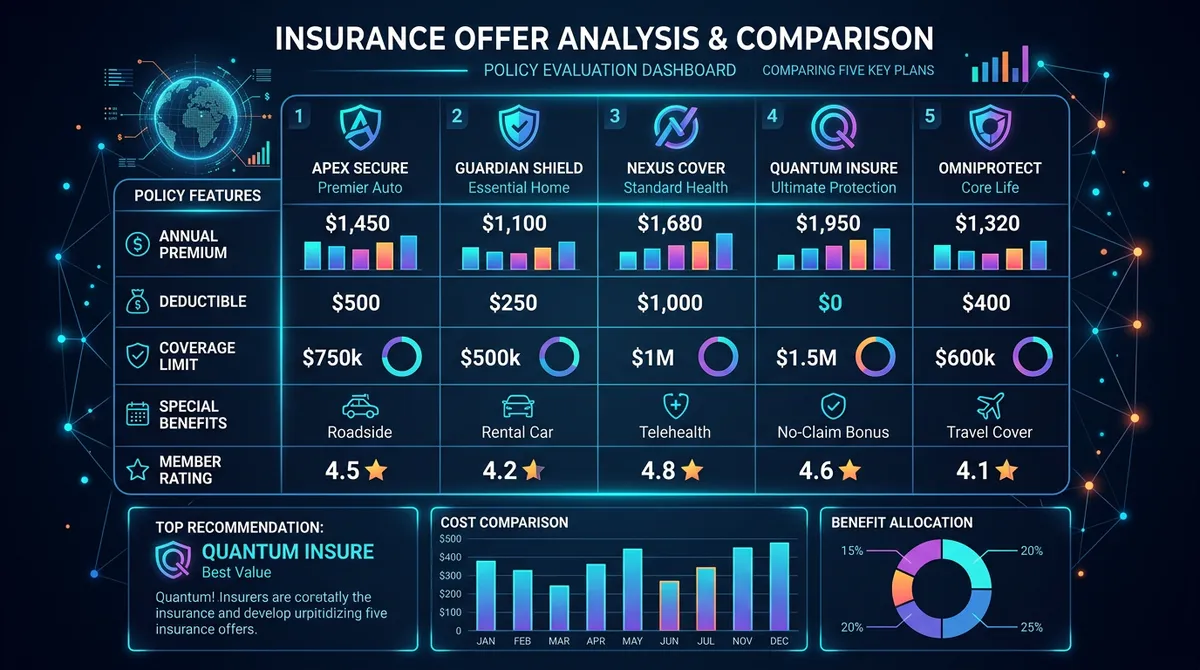 Анализ предложений страховых компаний